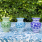 Ravello Vase in Aqua
