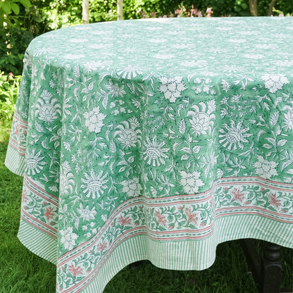 Jewel Green Tablecloth