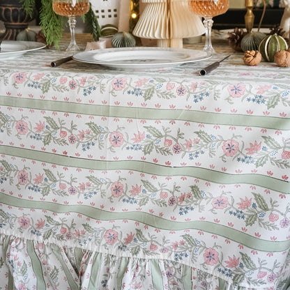 Juliette Tablecloth in Green