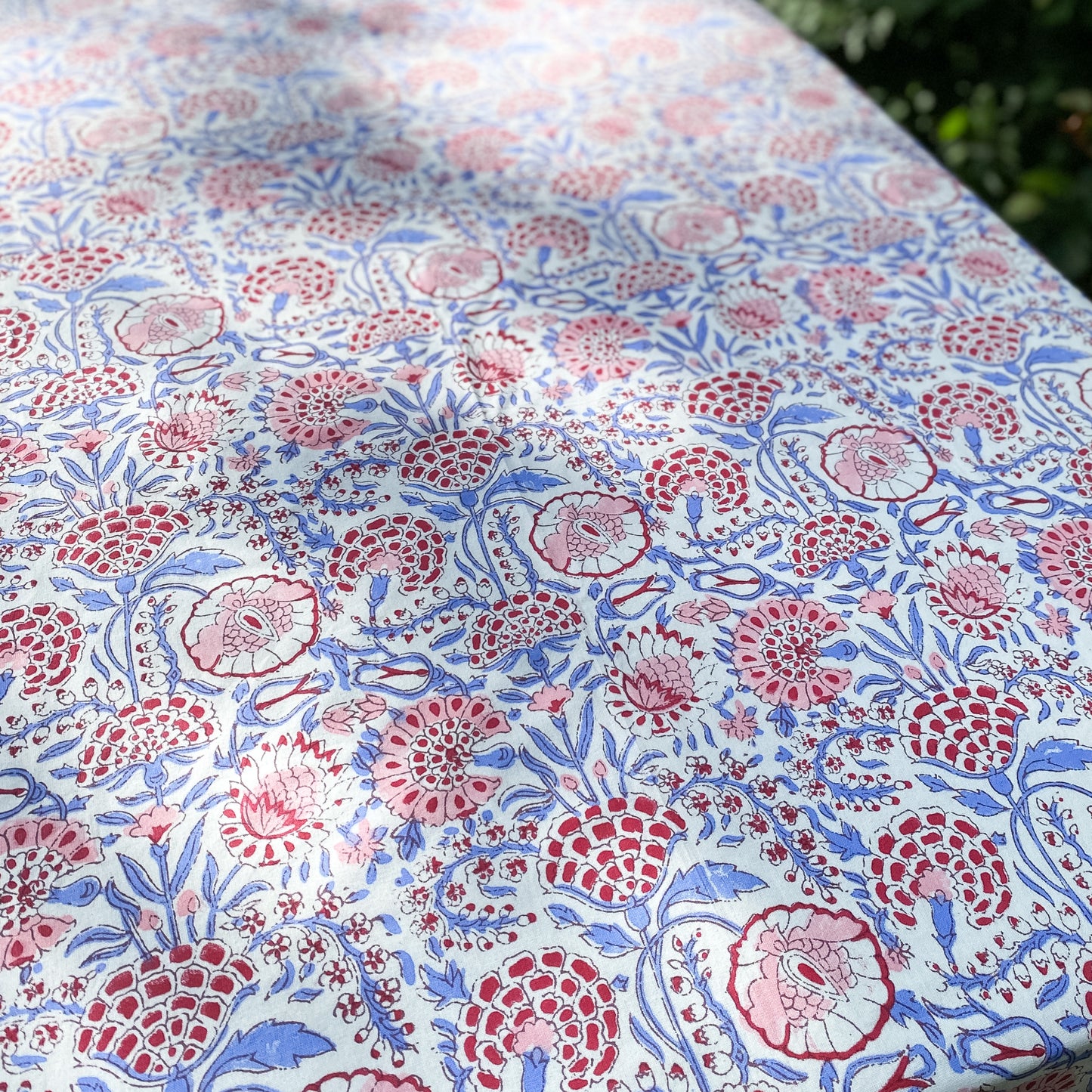 Floral Pink Tablecloth