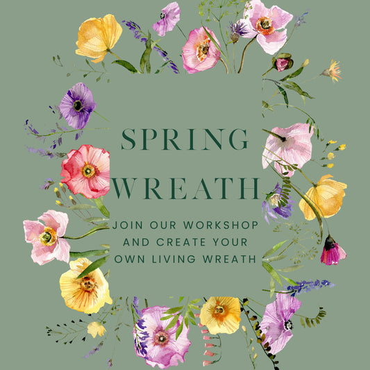 Spring Wreath Workshop near Oakham Rutland