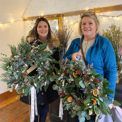 Christmas Wreath Workshop // Saturday 6th December 10am - 12pm