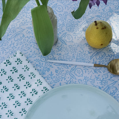 Hazel Tablecloth in Blue