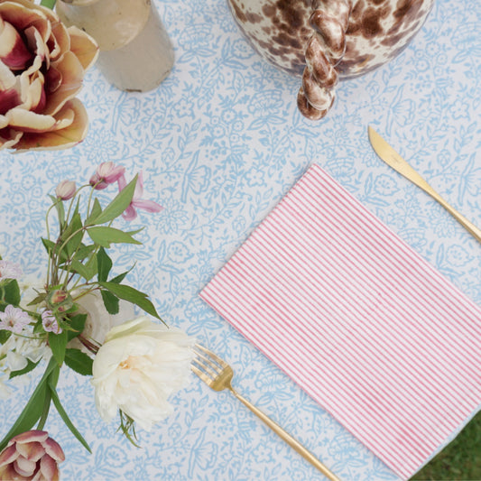 Hazel Blue Tablecloth