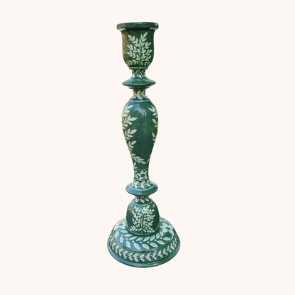 Hand Painted Candlestick