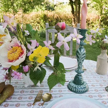 Hand Painted Candlestick